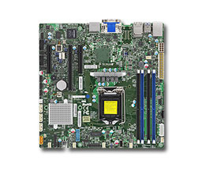 Supermicro X11SSZ-F Intel C236 Socket H4 (LGA 1151) Микро ATX материнская плата для сервера/рабочей станции