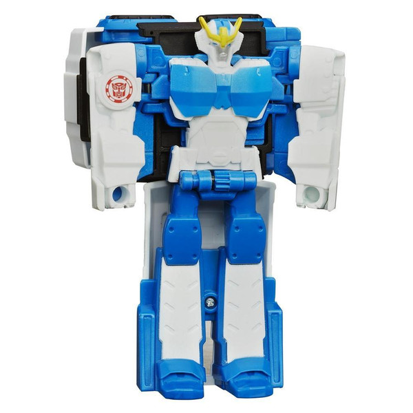 Hasbro Robots In Disguise One-Step Changers Strongarm Blau, Weiß Verwandlungspielzeug