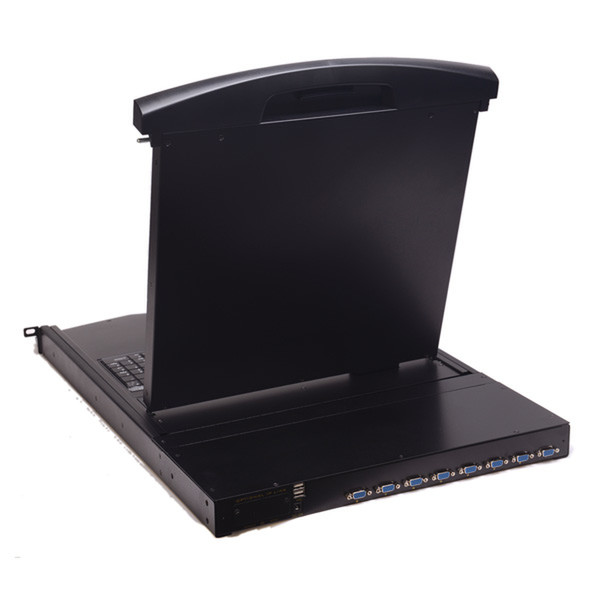 Value 19" LCD KVM Switch 1 User - 8PCs, 48 cm (19") TFT (4:3), VGA, USB + PS/2, D