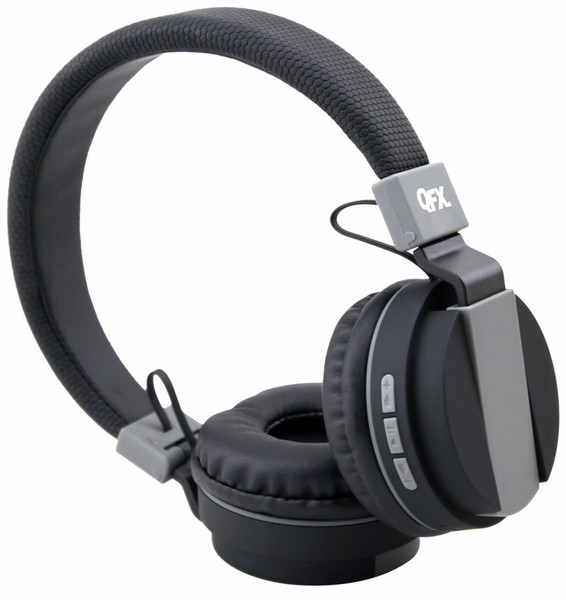 QFX H-255BT Binaural Kopfband Schwarz Mobiles Headset