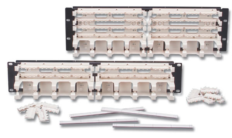 Siemon S210DB2-128RWM 3U patch panel