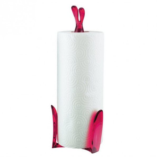 koziol ROGER Tabletop paper towel holder Pink