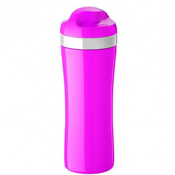 koziol OASE 425ml Pink,White drinking bottle