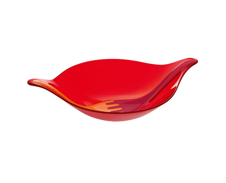 koziol 3692106 Oval 3L Plastic Red dining bowl