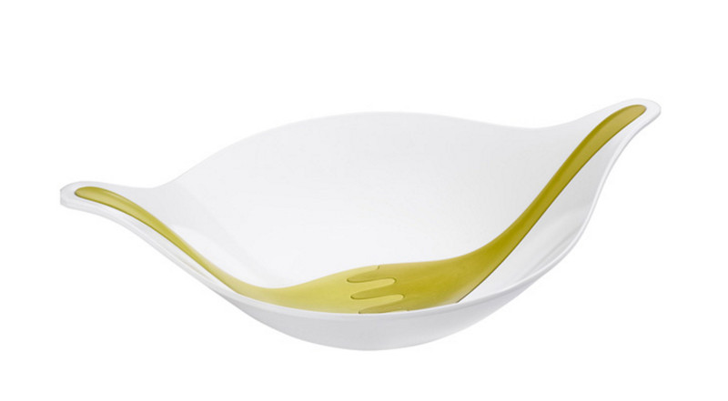 koziol 3692100 Oval 3L Plastic White dining bowl