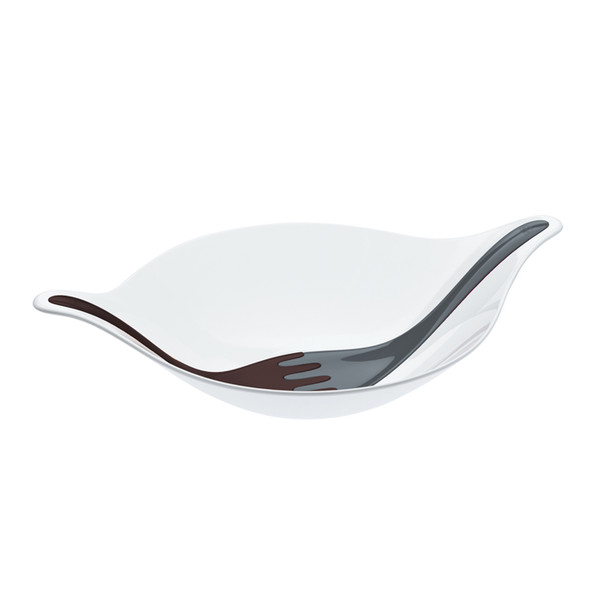 koziol 3692103 Oval 3L Plastic White dining bowl