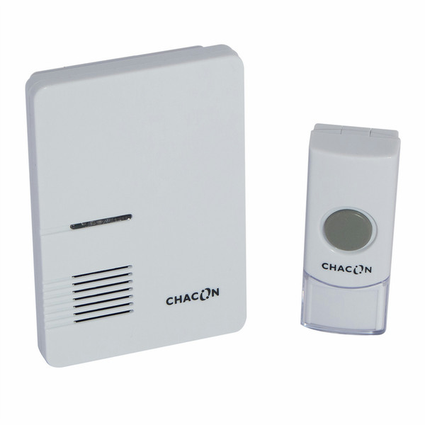 Chacon 5411478841685 Wireless door bell kit White