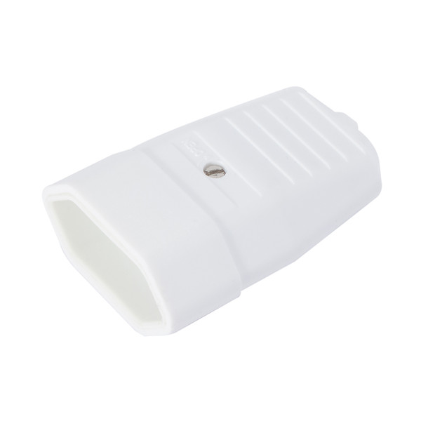 Chacon 5411478704010 1 White electrical power plug