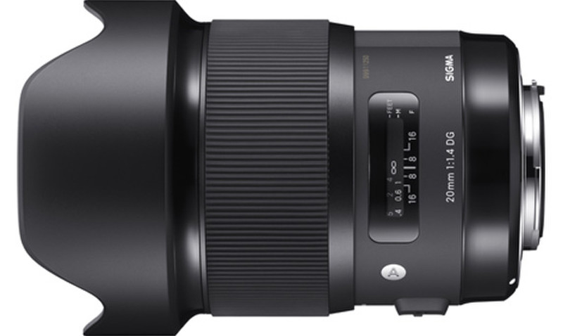 Sigma 20mm F1.4 DG HSM Art SLR Ultra-wide lens Черный