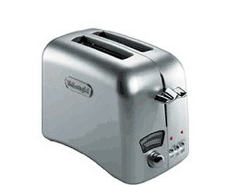 DeLonghi CT021 - 2 Slice Toaster 2ломтик(а) 800Вт Нержавеющая сталь