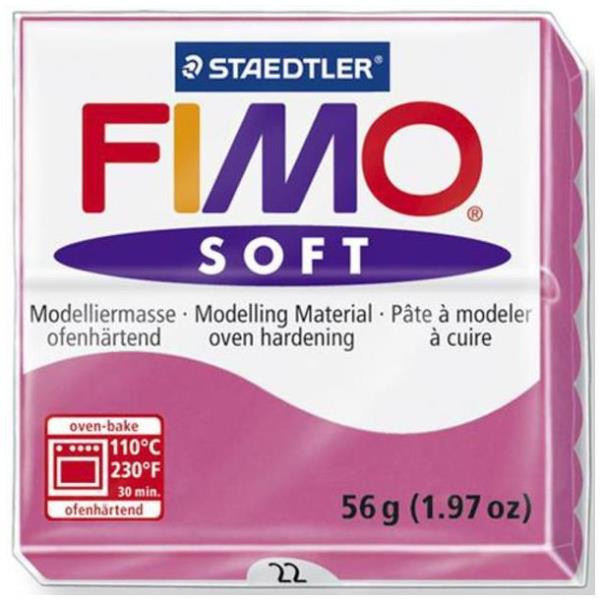 Staedtler FIMO soft Модельная глина 56г Розовый 5шт