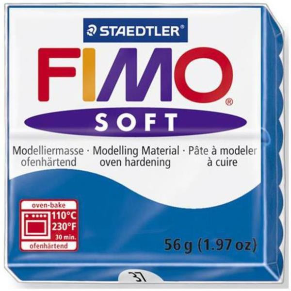 Staedtler FIMO soft Модельная глина 56г Синий 1шт