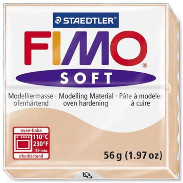 Staedtler FIMO soft Модельная глина 56г Розовый 1шт
