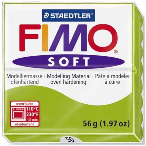 Staedtler FIMO soft Модельная глина 56г Зеленый 1шт
