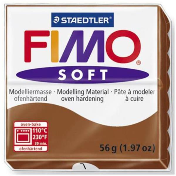 Staedtler FIMO soft Модельная глина 56г Коричневый 1шт