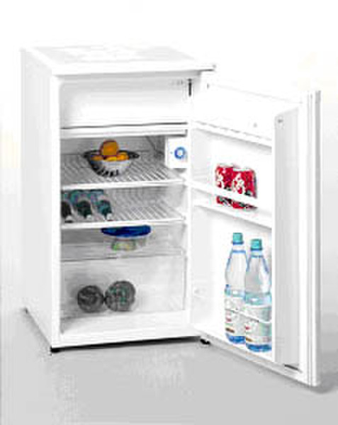 Exquisit KS115 freestanding 92L White combi-fridge