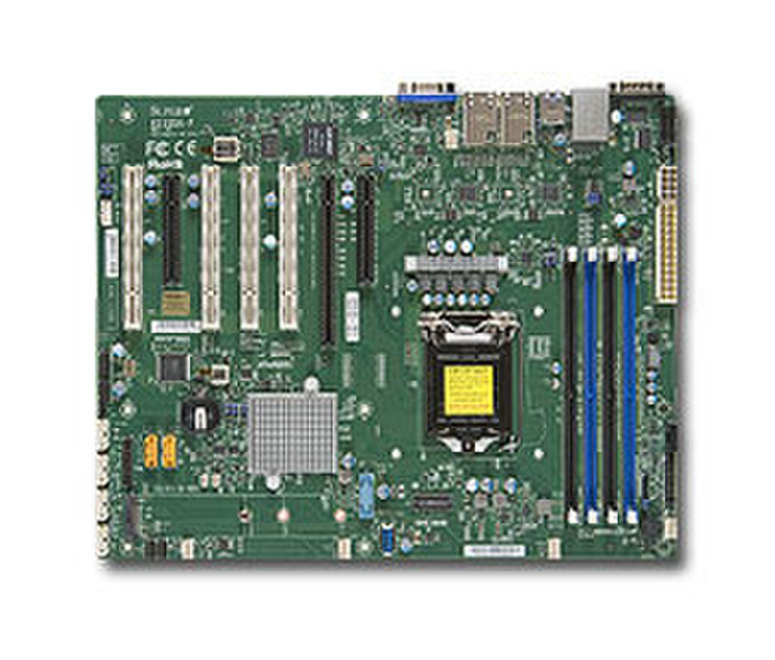 Supermicro X11SSA-F Intel C236 Socket H4 (LGA 1151) ATX материнская плата для сервера/рабочей станции