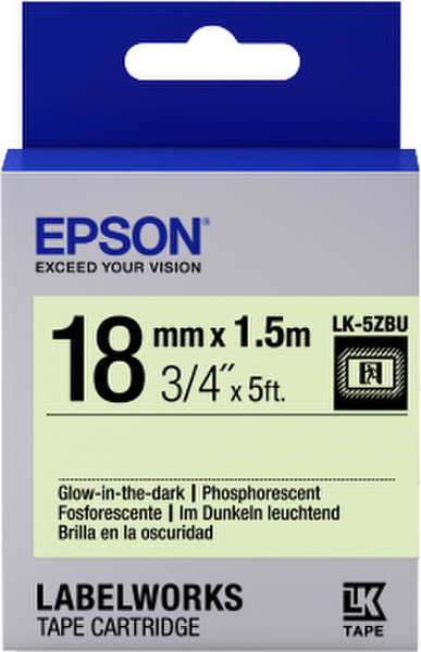 Epson LK-5ZBU label-making tape