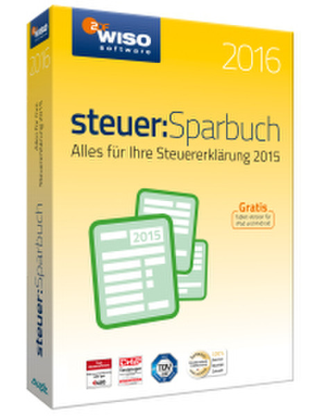 Buhl Data Service WISO steuer:Sparbuch 2016