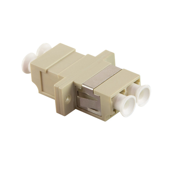LogiLink LC/LC LC/LC 1pc(s) Beige fiber optic adapter