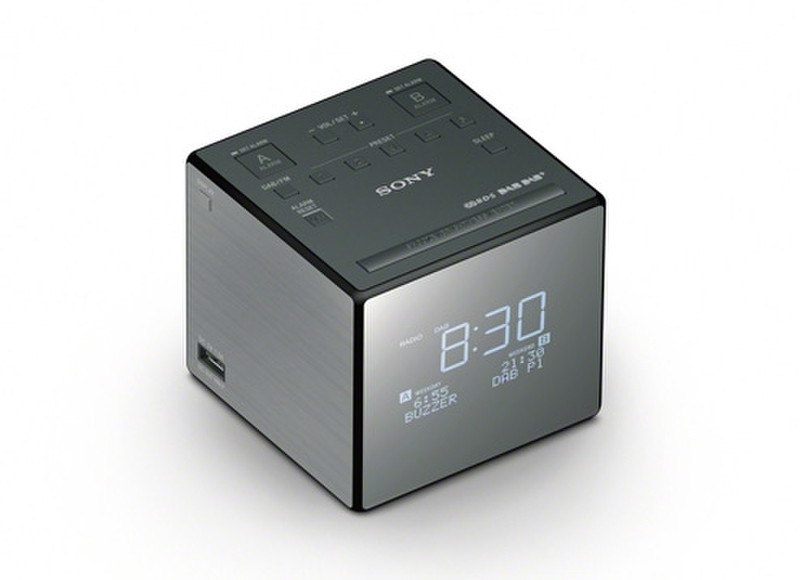 Sony XDRC1DBP Часы Белый радиоприемник