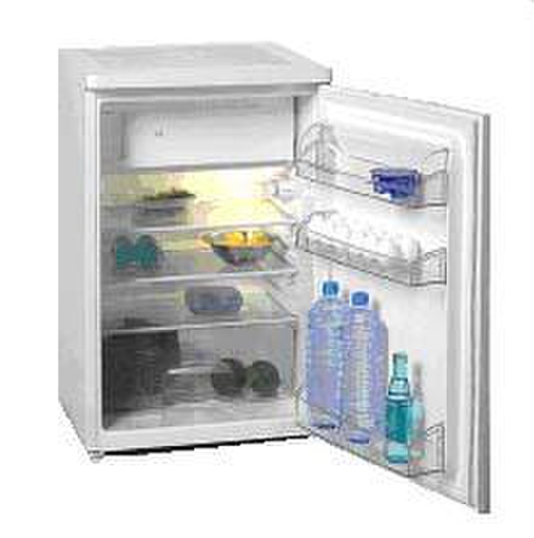 Exquisit KS15A freestanding 118L White combi-fridge