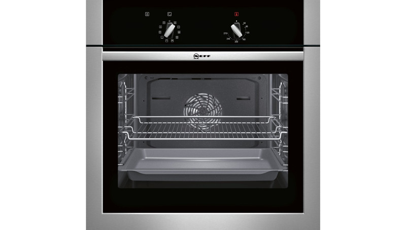 Neff B15M22N5 Electric oven 66л A Черный, Нержавеющая сталь