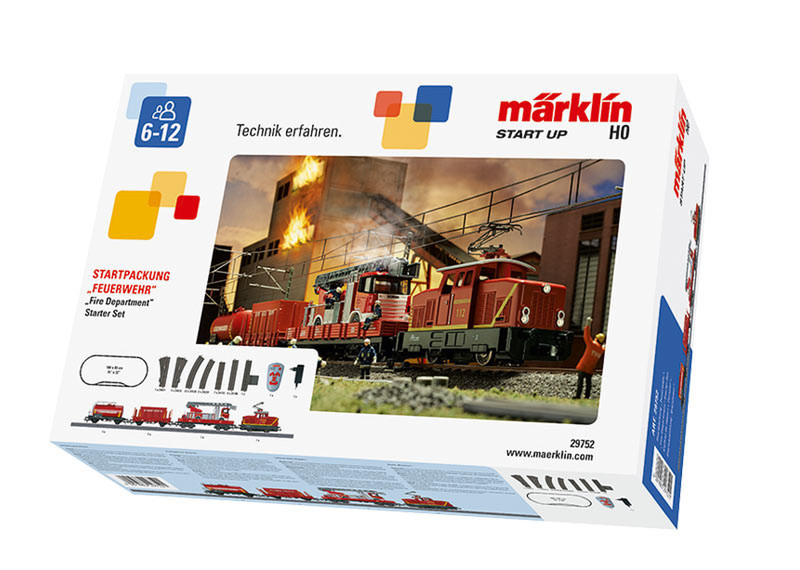 Märklin Start up - Startpackung "Feuerwehr". 230 Volt