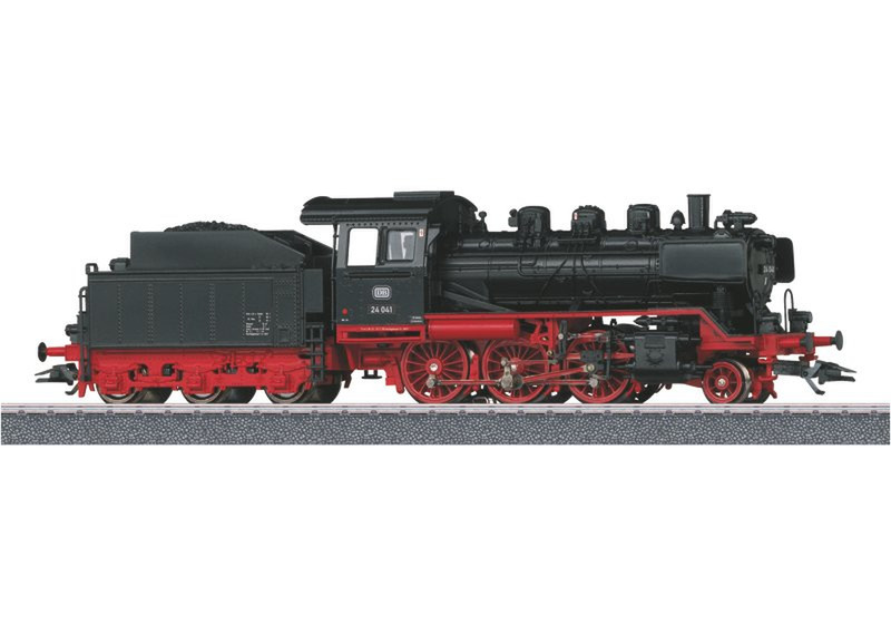 Märklin Steam Locomotive with a Tender