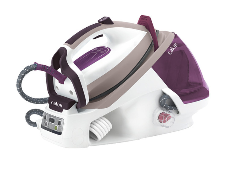 Tefal GV7781 2200W 1.7L Autoclean Catalys soleplate Violet,White steam ironing station
