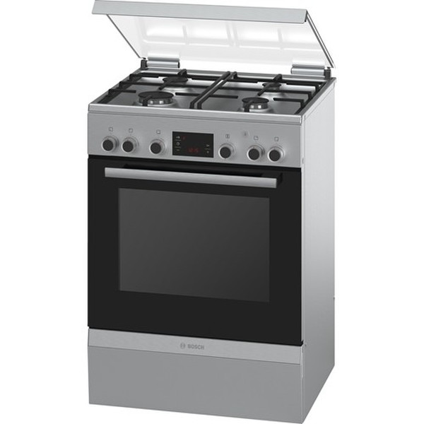 Bosch HGD745257N Freestanding Gas hob A Stainless steel cooker