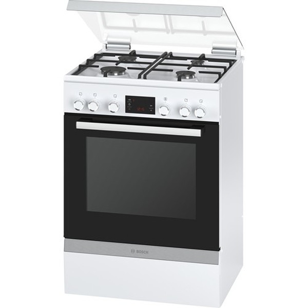 Bosch HGD745225N Freistehend Gas hob A Weiß Küchenherd