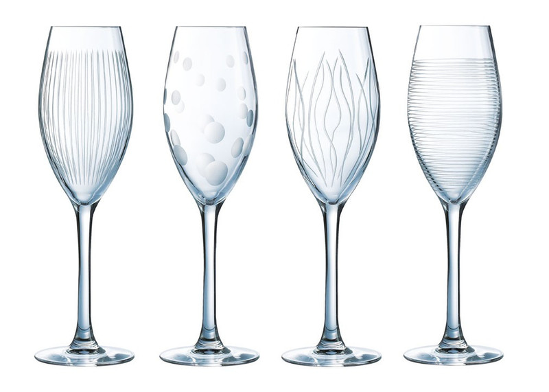 Luminarc H5400 220ml Glass champagne glass