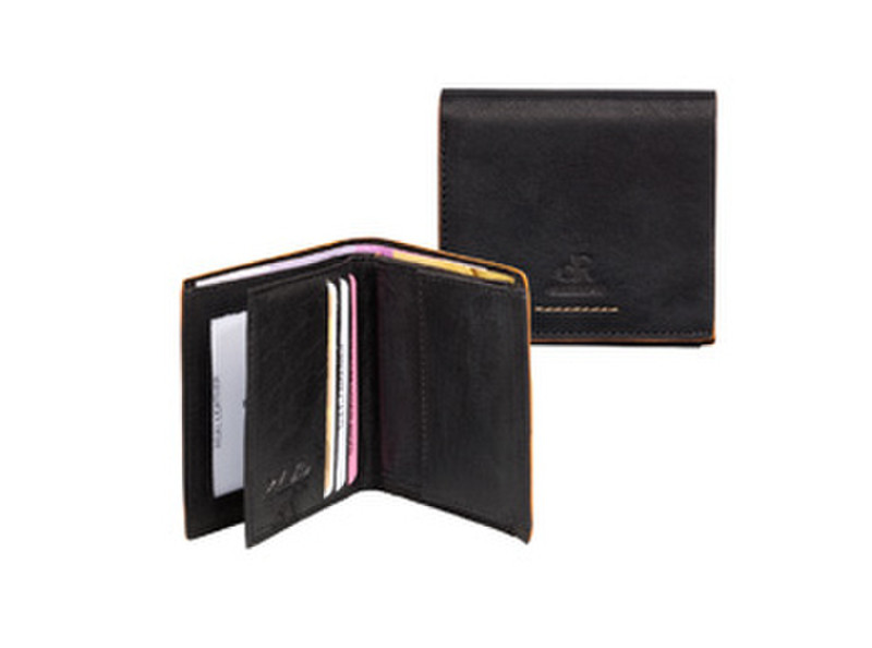 H.J. de Rooy Icon Male Leather Black wallet