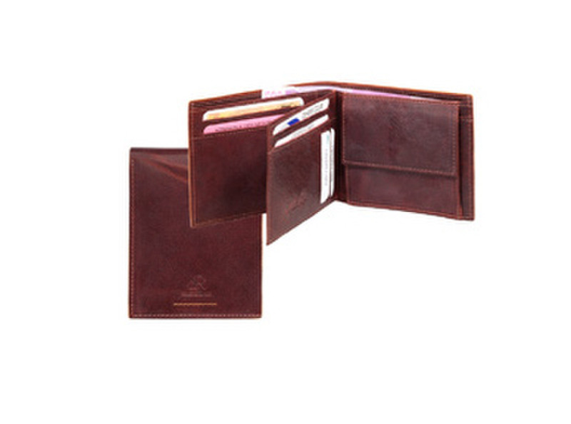 H.J. de Rooy Icon Male Leather Brown wallet