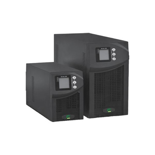 Elsist MISSION 1000 Double-conversion (Online) 1000VA Black uninterruptible power supply (UPS)