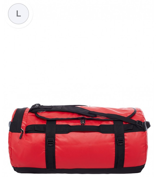 The North Face Base Camp Duffle 95L Nylon Black,Red