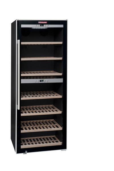 La Sommelière ECS135.2Z Отдельностоящий Термоэлектрический винный шкаф Черный 126бутылка(и) B