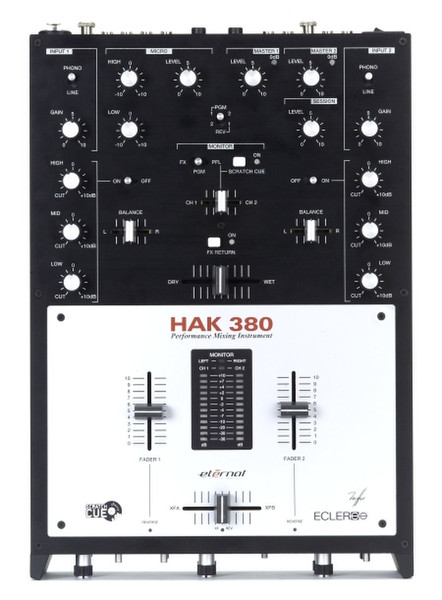 ECLER HAK 380 DJ-Mixer