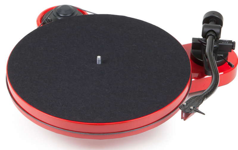 Pro-Ject RPM 1 Belt-drive audio turntable Черный, Красный