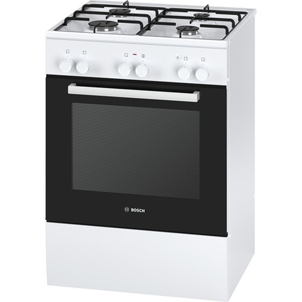 Bosch HGD423121N Отдельностоящий Gas hob A Белый кухонная плита