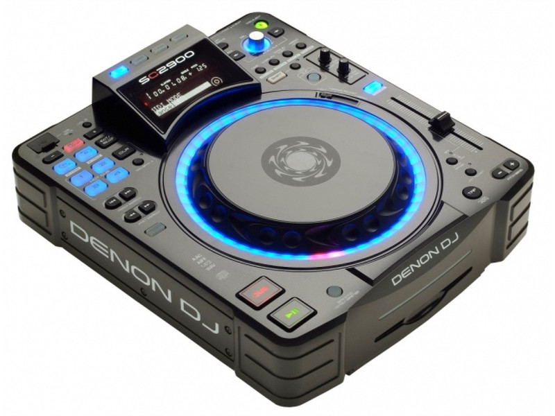 Denon SC2900 Digital Vinyl System (DVS) scratcher Черный DJ контроллер