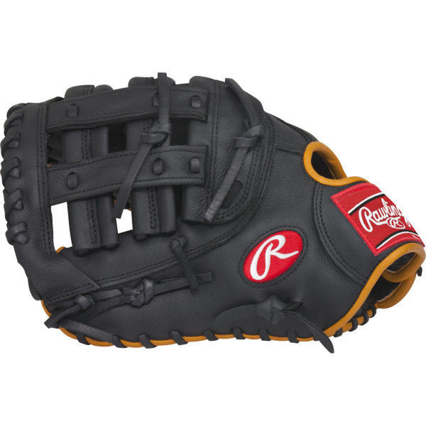 Rawlings Gamer Left-hand baseball glove 12.5Zoll Schwarz