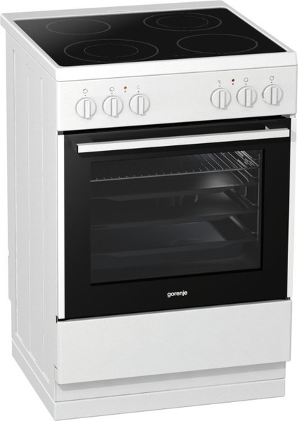 Gorenje EC88122AW Freestanding Ceramic hob A White