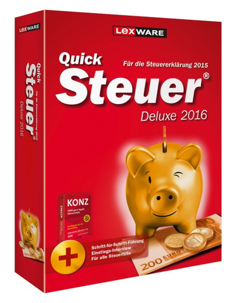 Lexware Quicksteuer Deluxe 2016