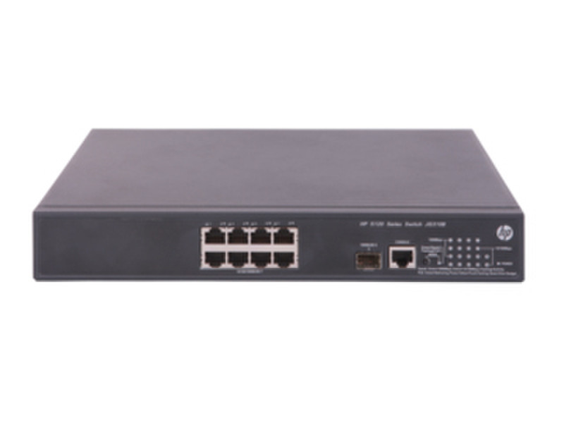 Hewlett Packard Enterprise 5120 8G PoE+ (65W) SI Управляемый L2 Gigabit Ethernet (10/100/1000) Power over Ethernet (PoE) 1U Серый