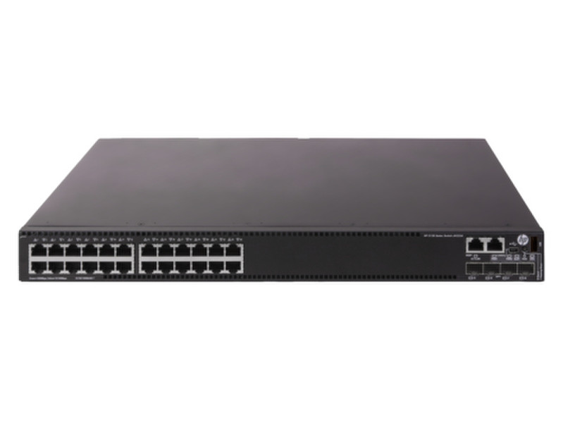 Hewlett Packard Enterprise 5130 48G 4SFP+ 1-slot HI Managed network switch L3 Gigabit Ethernet (10/100/1000) 1U Черный