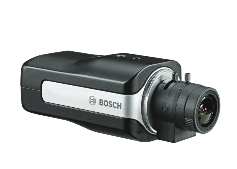 Bosch DINION IP 5000 HD IP security camera Outdoor Box Schwarz, Silber