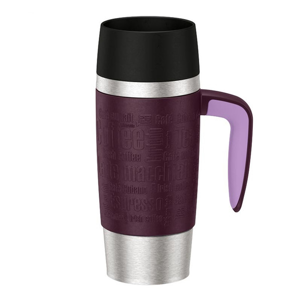 EMSA TRAVEL MUG Handle Bordeaux