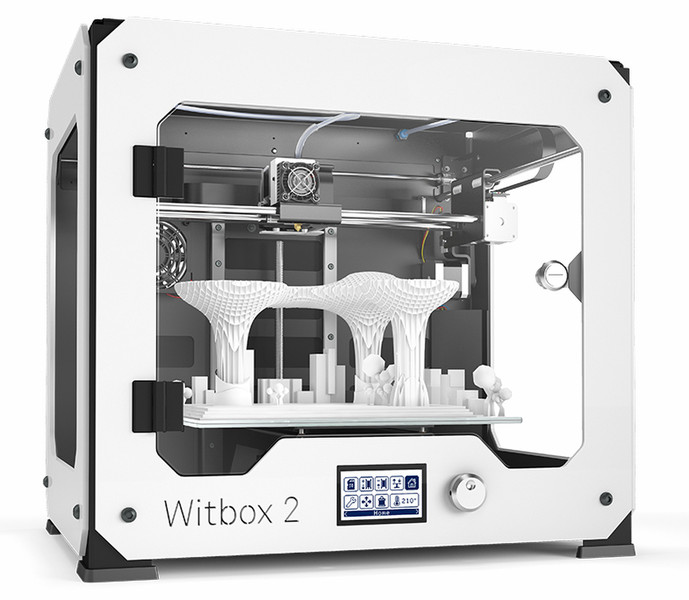 bq WitBox 2 Fused Filament Fabrication (FFF) White 3D printer